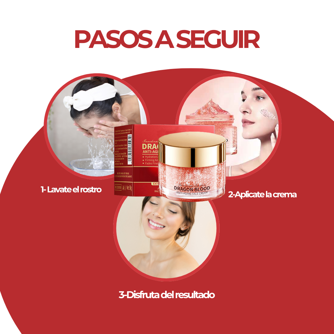 1+1 GRATIS / DRAGON BLOOD™ - REJUVENECE AÑOS DE VIDA EN MENOS DE 30 DIAS + EBOOK RUTINA FACIAL GRATIS