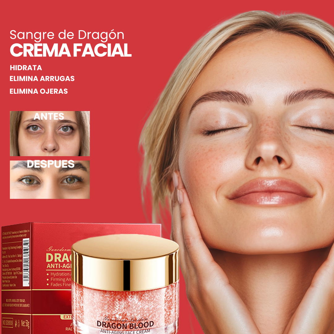 1+1 GRATIS / DRAGON BLOOD™ - REJUVENECE AÑOS DE VIDA EN MENOS DE 30 DIAS + EBOOK RUTINA FACIAL GRATIS
