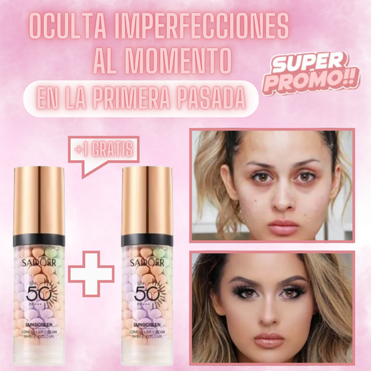 1+1 GRATIS/ SILK CREAM™ - CUBRE IMPEFECCIONES Y MANCHAS EN UNA SOLA PASADA